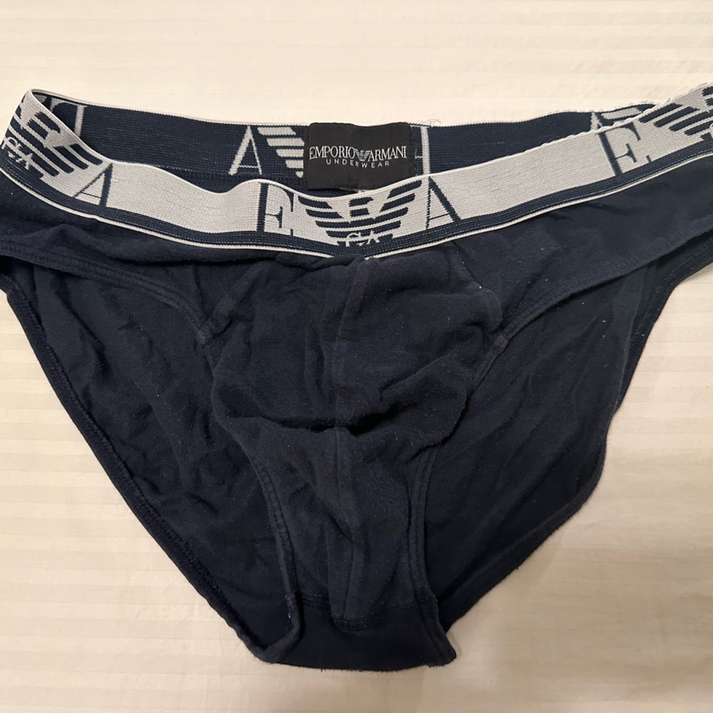 Emporio Armani navy briefs